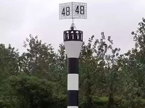 过河标