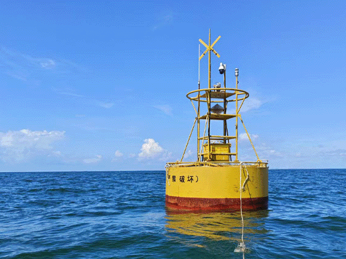 广东某海洋牧场监测浮标维护项目
